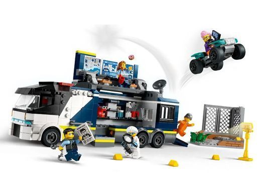 LEGO Конструктор City Передвижная полицейская криминалистическая лаборатория 60418 фото