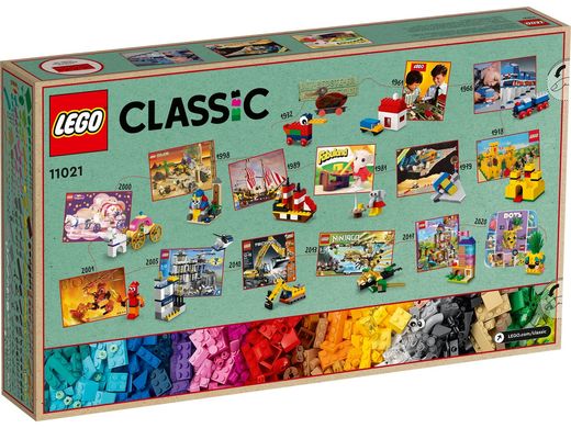 Конструктор LEGO Classic 90 років гри 11021 фото