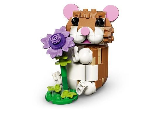 LEGO Конструктор LEGO Creator Чарівний хом'як з квіткою 31376 фото