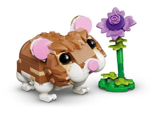 LEGO Конструктор LEGO Creator Чарівний хом'як з квіткою 31376 фото