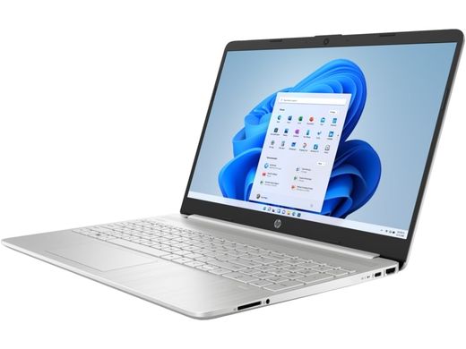 HP Ноутбук 15s-eq2048ua 15.6" FHD IPS AG, AMD R7-5700U, 16GB, F1024GB, UMA, Win11, сріблястий 9H8Q5EA фото