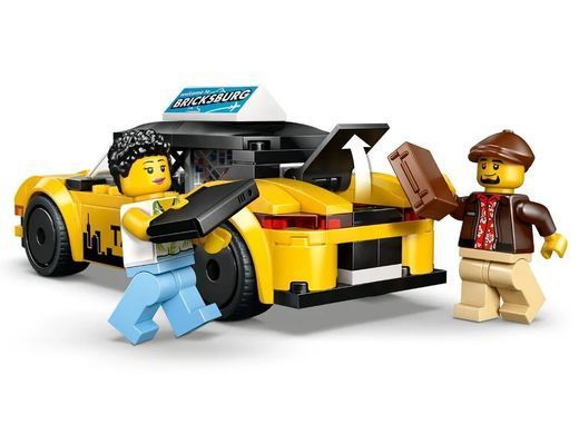 LEGO Конструктор LEGO City Жовте таксі 60487 фото