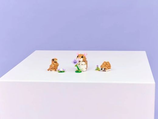 LEGO Конструктор LEGO Creator Чарівний хом'як з квіткою 31376 фото