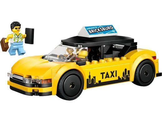 LEGO Конструктор LEGO City Жовте таксі 60487 фото
