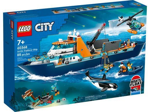 LEGO Конструктор City Арктический исследовательский корабль 60368 фото