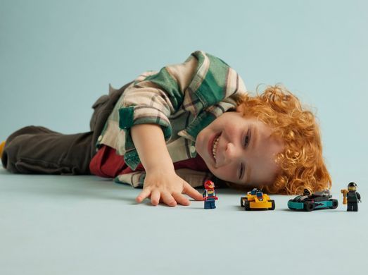 LEGO Конструктор City Картинг і гонщики 60400 фото