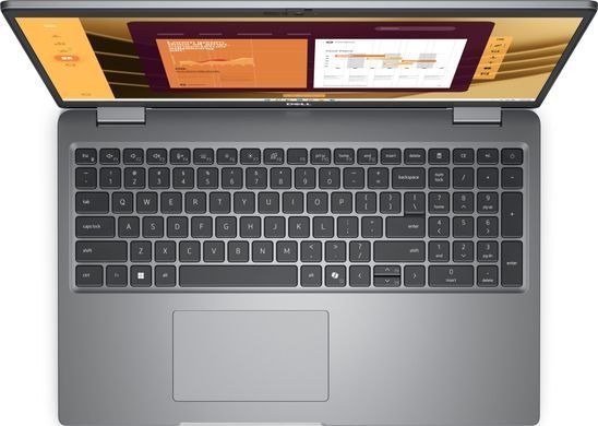 Dell Ноутбук Latitude 5550 15.6" FHD IPS AG, Intel U5-135U, 16GB, F1TB, UMA, Lin, серый N095L555015UA_UBU фото
