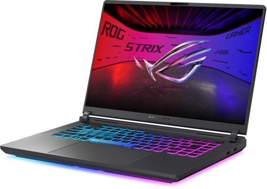 ASUS Ноутбук ASUS ROG Strix G16 G615JHR-RV075 16" WUXGA IPS, Intel I7-14650HX, 16GB, F512GB, NVD5050-8, noOS, Сірий 90NR0LL1-M002V0 фото