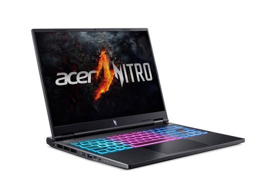 Acer Ноутбук Nitro 14 AN14-41 14.5" WQXGA IPS, AMD R7-8845HS, 32GB, F1TB, NVD4060-8, Lin, чорний NH.QSSEU.001 фото