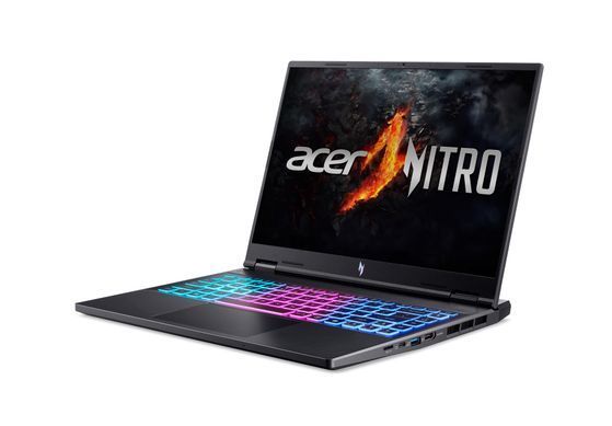 Acer Ноутбук Nitro 14 AN14-41 14.5" WQXGA IPS, AMD R7-8845HS, 32GB, F1TB, NVD4060-8, Lin, чорний NH.QSSEU.001 фото