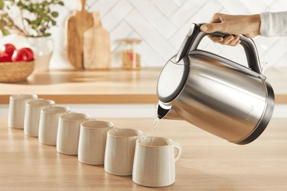 Tefal Електрочайник Tefal Subito 1.7л, нерж. сталь, чорний KO5S0DE0 фото