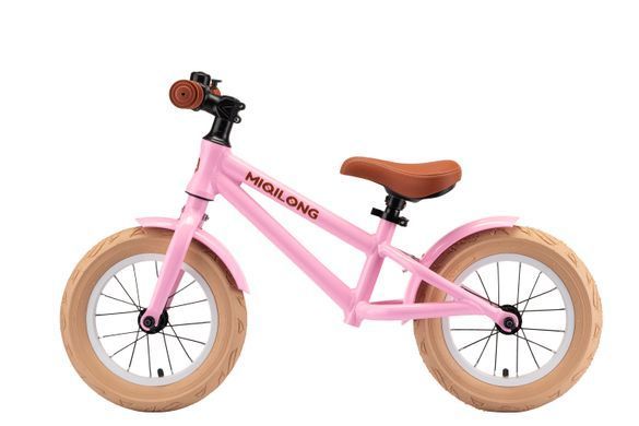 Miqilong Беговел RVA 12" розовый ZCY-RVA12-PINK фото