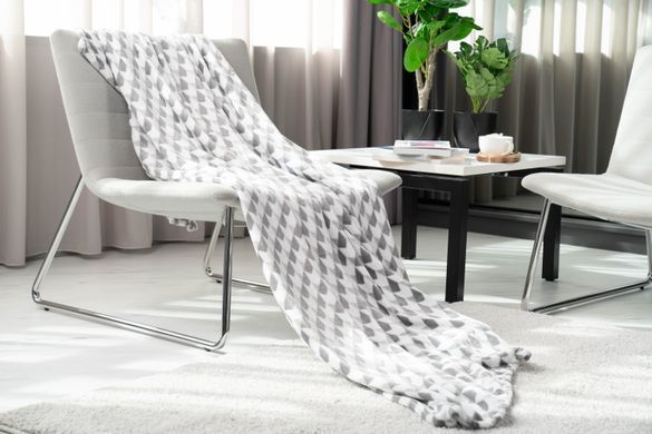 ARDESTO Плед Flannel, 200х2200см, геометрія 100% поліестер