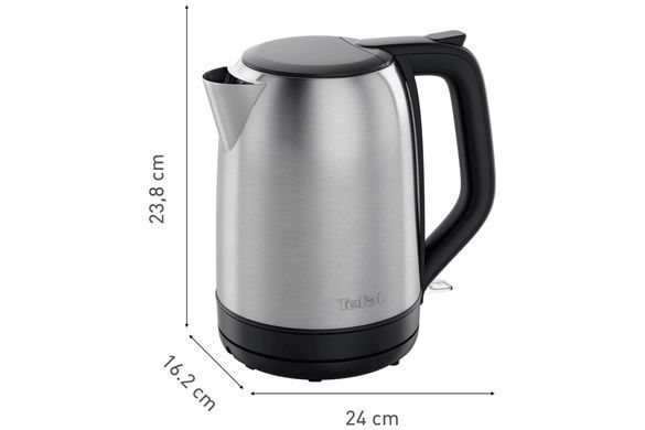 Tefal Електрочайник Tefal Subito 1.7л, нерж. сталь, чорний KO5S0DE0 фото
