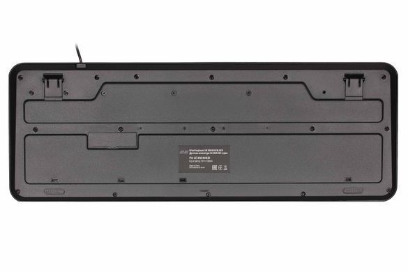 2E Клавиатура мембранная KM1040 104key, USB-A, EN/UK/RU, чёрный 2E-KM1040UB фото