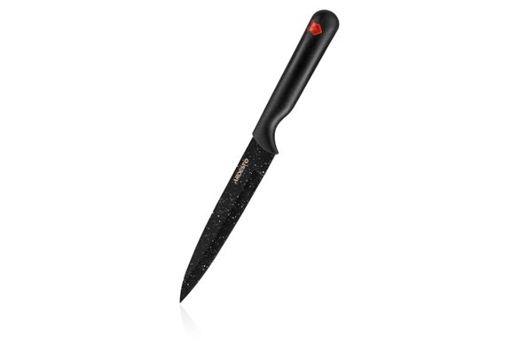 Набір ножів Ardesto Black Mars 5 пр., чорний, нержавіюча сталь, пластик AR2105BR фото