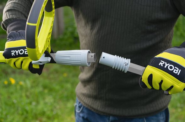 Ryobi Висоторіз ланцюговий акумуляторний Max Power RY36PP25A-0 36В шина 25см довжина 3м 4.3кг (без АКБ та ЗП) 5133005786 фото