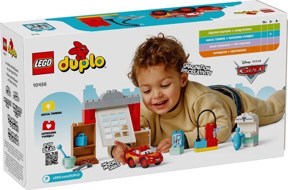 LEGO Конструктор LEGO DUPLO Disney Візит МакКвіна в гараж Дока 10456 фото