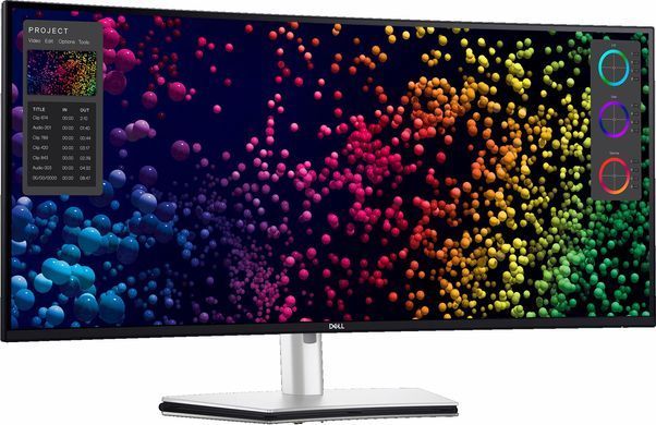Dell Монитор 40" U4025QW HDMI, DP, USB-C, Thunderbolt, MM, RJ-45, IPS Black, 5120x2160, 21:9, 120Hz, DCI-P3 99%, CURVED, HAS 210-BMDV фото