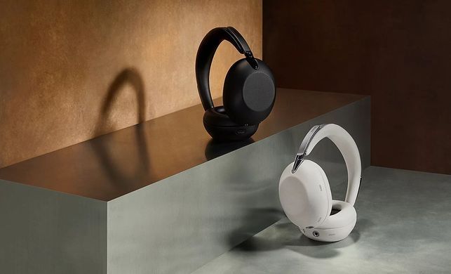 Sony Наушники Over-ear 1000X THE COLLEXION BT 6.0, ANC, Hi-Res, AAC, LDAC, LC3, Mic, Белый WH1000XXW.E фото
