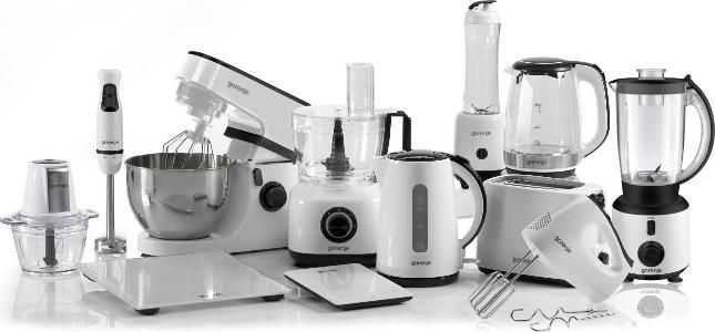 Кухонная машина Gorenje, 800Вт, чаша-металл, корпус-пластик, насадок-3, белый MMC700LBW фото
