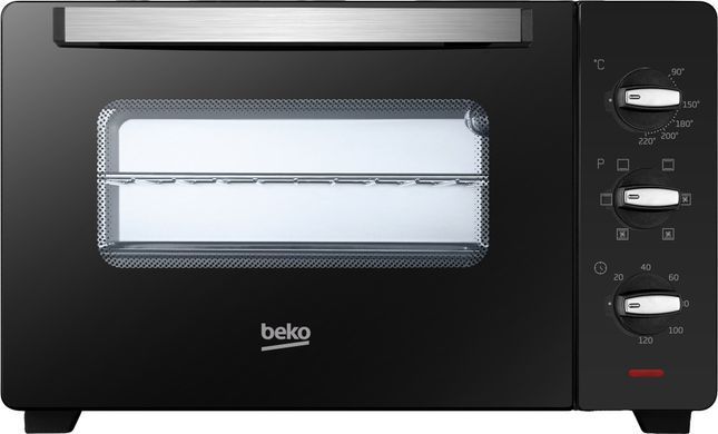 Beko Піч електрична, 30л, 1600Вт, механіч., конвекція, чорна BMOF30B фото