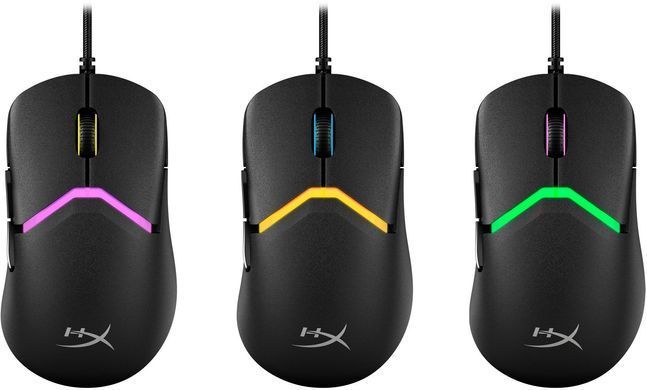 HyperX Мишь Pulsefire SAGA, RGB, USB-A, черный A2PB3AA фото