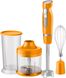 Блендер Sencor погружной, 1000Вт, 3в1, чаша-1*500 и 2*700мл, оранжевый 1 - магазин Coolbaba Toys