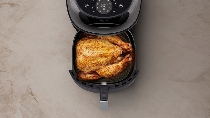Philips Мультипечь Ovi XL Series 3000, 2000Вт, чаша-7.2л, сенсорное управл., 16 авто. программ, пластик, чорний NA341/00 фото