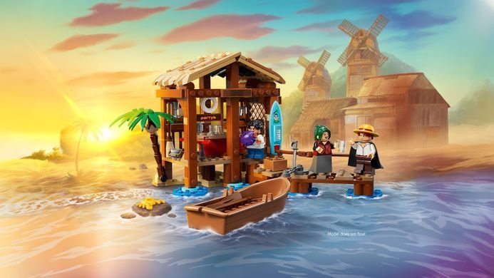 LEGO Конструктор LEGO ONE PIECE Хатина у Селищі Вітряків 75636- фото