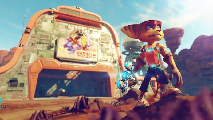 Games Software Ratchet & Clank (Хіти PlayStation) [Blu-Ray диск] (PS4 ) 9700999 фото