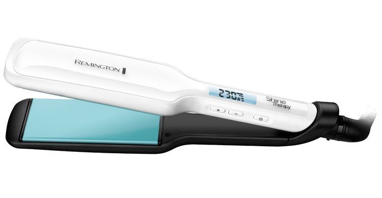 Remington Випрямляч Shine Therapy, темп.режимів-10, 150-230С, дисплей, кераміка, білий S8550 фото