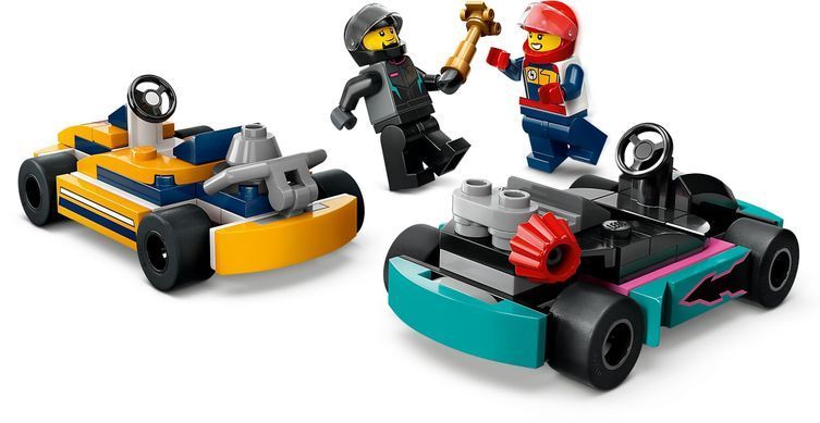 LEGO Конструктор City Картинг і гонщики 60400 фото