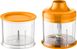 Блендер Sencor погружной, 1000Вт, 3в1, чаша-1*500 и 2*700мл, оранжевый 10 - магазин Coolbaba Toys