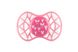 Пустушка Nuvita 7084 Air55 Cool ортодонтична 6m+ "сердечки" рожева 1 - магазин Coolbaba Toys