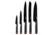 Набор ножей Ardesto Black Mars 5 пр., черный, нержавеющая сталь, пластик 1 - магазин Coolbaba Toys