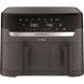 Moulinex Мультипіч Dual Easy Fry, 2700Вт, чаша-5.2+3.1л, сенсорне керув., 2 чаши, гриль, пластик, чорний 1 - магазин Coolbaba Toys