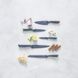 Tefal Набір ножів Fresh Kitchen, дерев'яна колода, 5шт, нержавіюча сталь, пластик, дерево, чорний 5 - магазин Coolbaba Toys