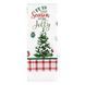 ARDESTO Набір рушничків для кухні Christmas Tree 38х63см, 2шт, 100% бавовна, зелений