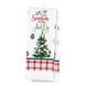 ARDESTO Набір рушничків для кухні Christmas Tree 38х63см, 2шт, 100% бавовна, зелений
