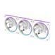 Zalman Корпусний вентилятор Zalman ZM-DF120R ARGB, 120мм, 800-2300rpm, 4pin, PWM, 3pin+5VARGB, 34,5dBa, POGO pin, Magnetic, Reversed, білий 4 - магазин Coolbaba Toys