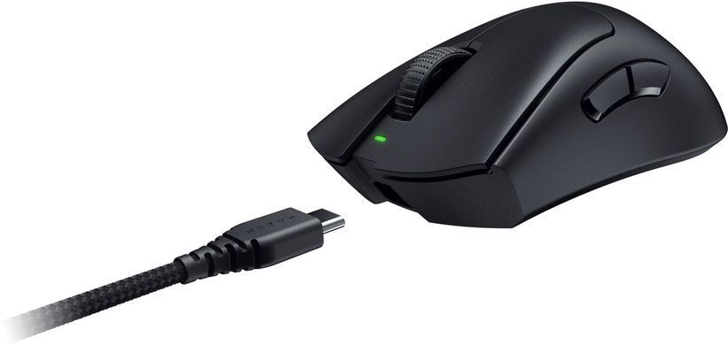 Razer Миша Deathadder V3 Pro, USB-A/WL/BT, чорний RZ01-04630100-R3G1 фото