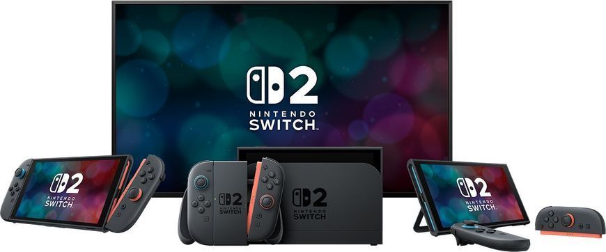 Nintendo Ігрова консоль Switch 2 червоний/синій 0045496321444 фото