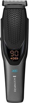 Remington Машинка для стрижки Power X Series X6, мережа+акум., насадок-4, сталь, чорно-сірий HC6000 фото