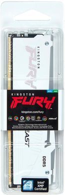 Kingston Пам'ять ПК DDR5 32GB 5600 FURY Beast Білий RGB EXPO KF556C36BWEA-32 фото