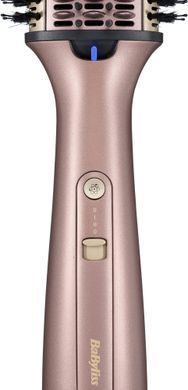 BaByliss Фен-щетка Air Power Volume, 1000Вт, режимов-2, дифузор, иониз-я, хол. обдув, розовый AS95E фото