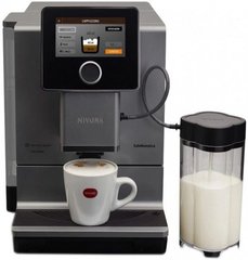 Кавомашина Nivona CafeRomatica, 2,2л, зерно+мелена, автомат.капуч, авторецептів -18, чорно-срібний NICR970 фото