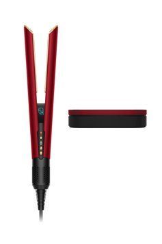 Dyson Випрямляч Dyson з вологого на сухе HТ01 Airstrait Red Velvet/Gold, темп.режимів-3, 80-140С, OLED-дисплей, метал, червоний 596931-01 фото
