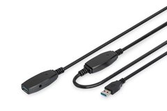 Подовжувачь DIGITUS USB 3.0 Active Cable, A/M-A/F, 15 m DA-73106 фото