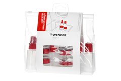 Набір ємностей для подорожей Wenger Bottle Set 10 psc, прозорий - купити в інтернет-магазині Coolbaba Toys